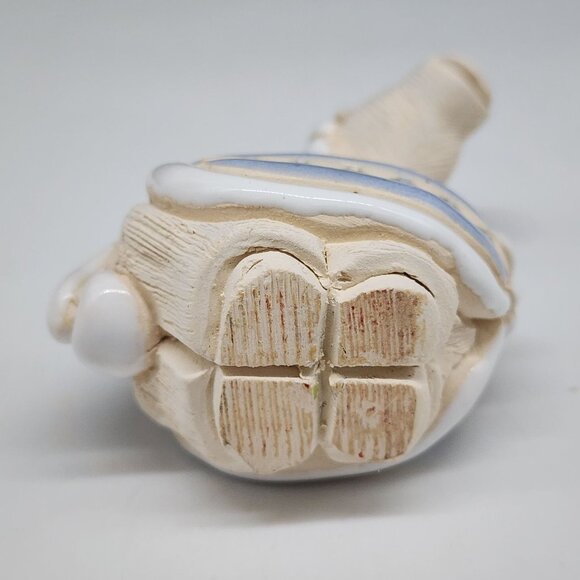 Artesania Rinconada Unicorn Figurine Blue With Hearts VTG 3.25" Tall - Picture 5 of 6